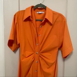 Collared Button Down Dress